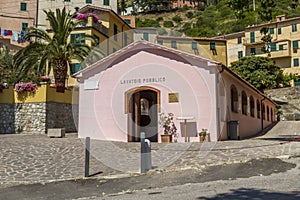 This is a old time public washhouse