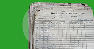 Old Time Record and Payroll