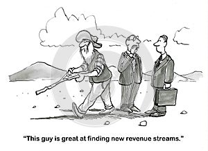 Old-Timer Finds Revenue Streams