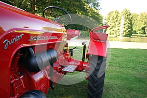 Old timer Porsche tractor