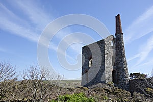 Old Tin Mine Cornwall England