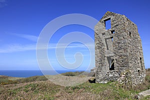 Old Tin Mine Cornwall England