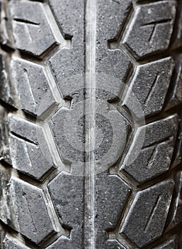 Old tire texture