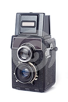 Old TLR camera