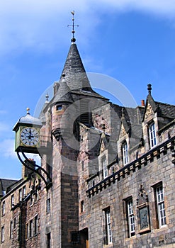 Old Tolbooth, Royal Mile, Cannongate, Edinburgh, S