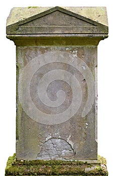 Old tombstone