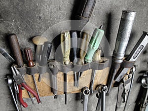 Old Tools in autoworkshop