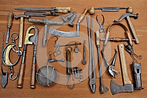 Old tools four