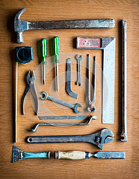 Old Tools set