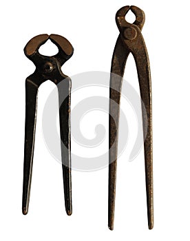 Old tools work rusts