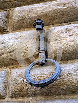 Old Torch Holder and Hitching Ring, Florence, Italy