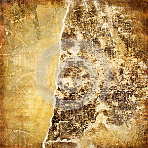 Old torn paper