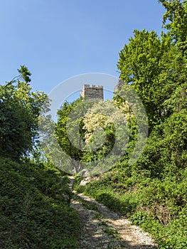 Old tower from castle in Croatia