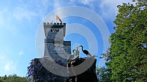 Old tower on Mount Akhun, Sochi landmark