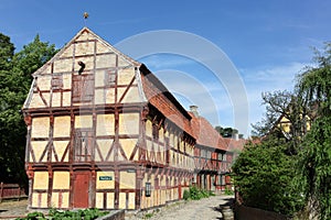 Old town in Aarhus, Denmark