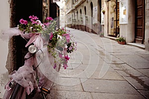 Old town of Alghero, Sardinia, Italy