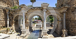 The old town of Antalya