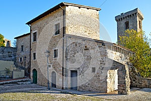 The old town of Aquino in the Lazio region, Italy.