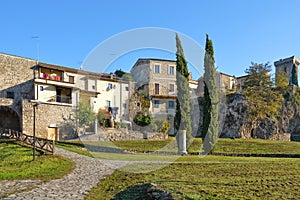 The old town of Aquino in the Lazio region, Italy.