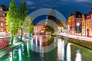 Old Town architecture in Strasbourg, France