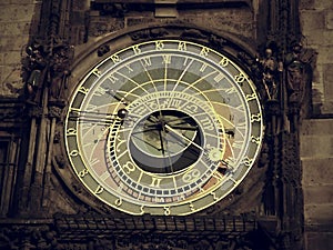 The Old Town Astronomical Clock or the Prague Astronomical Clock is a medieval astronomical clock located on the south side