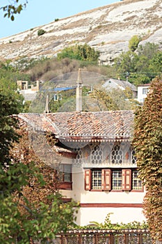 Old town of Bakhchysaray. Crimea.