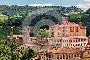 Old town of Barolo.