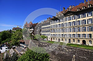 Old town of Bern, the Swiss capital and Unesco World Heritage ci