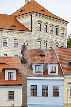 Old town Bilina, Usti nad Labem Region, Czech Republic