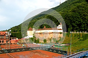 The old town Brasov (Kronstadt), in Transilvania.