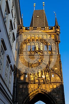 Old Town bridge tower of Charles Bridge, Prague, Czech Republic