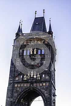 Old Town Bridge Tower (Czech: Staromestska mostecka vez) is a gothic monument located in Prague, Czech Republic