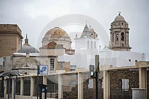 Old Town of Cadiz in Andalusia