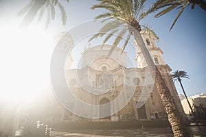 Old Town of Cadiz in Andalusia