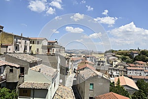 The old town of Cairano, Italy. photo