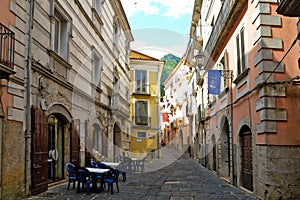 The old town of Campagna.