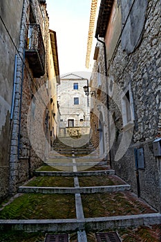 The old town of Campobasso, Italy.