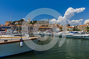 Old town in Cannes - France