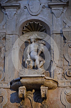 Old Town of Castelvetrano, Sicily Island, Italy