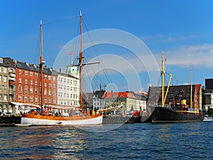 Old Town in Copenhagen, Denmark