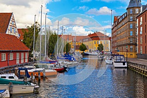 Old Town in Copenhagen, Denmark