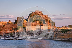 Old Town of Corfu city, Corfu Island, Greece