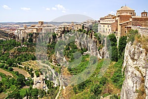 The old town. Cuenca, Spain photo