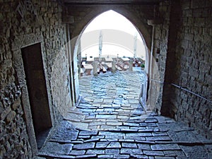 Old town with cultural and historical sights of Motovun - Istria, Croatia