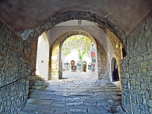 Old town with cultural and historical sights of Motovun - Istria, Croatia