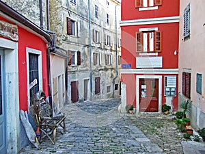 Old town with cultural and historical sights of Motovun - Istria, Croatia