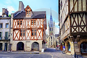 Old town of Dijon, Burgundy, France