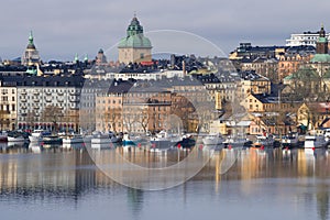 Old Town District, March afternoon. Stockholm, Sweden