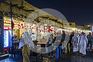 The old town of Doha, Souq Wakif