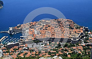Old town of Dubrovnik photo